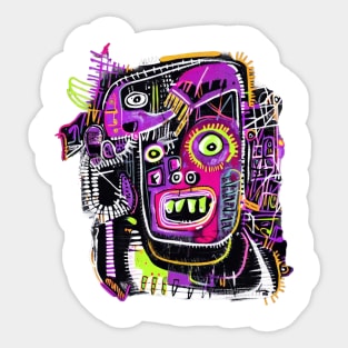 Art Brut Outsider Art Sticker